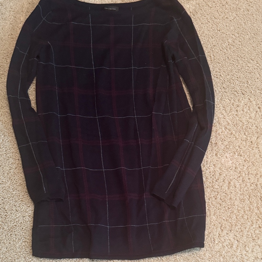 The Limited plaid tunic